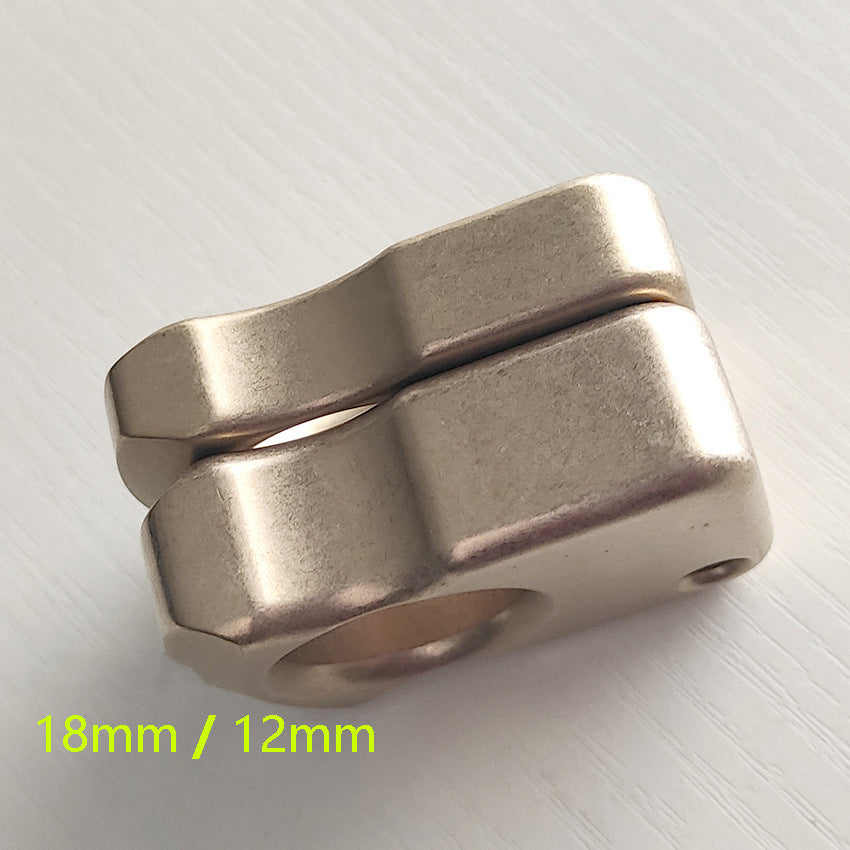 Single Finger Brass Multi-Use Defense Tool