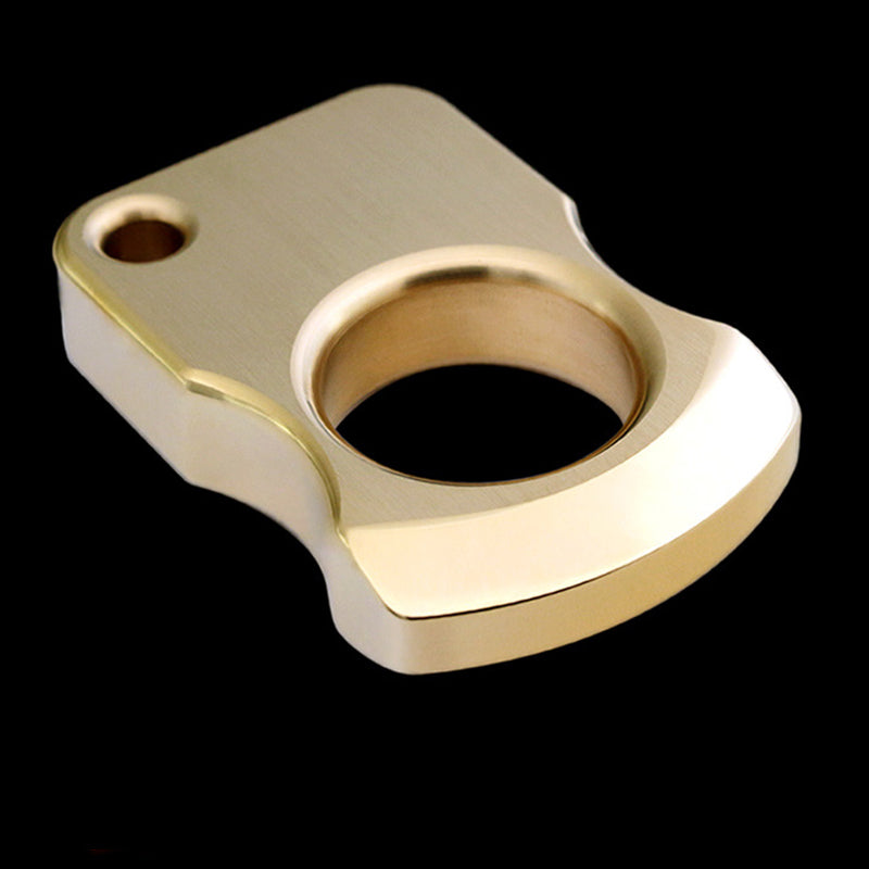 Single Finger Brass Multi-Use Defense Tool