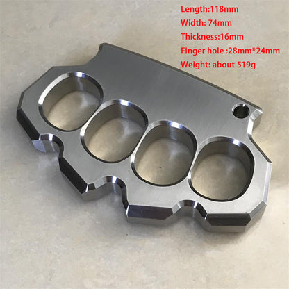Stainless Steel Knuckle Duster for Training and Self-Defense