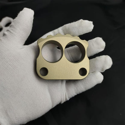 Thickened Two-Finger Knuckle Duster Aluminum Window Breaker EDC Tool