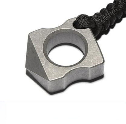 Titanium Knuckle Duster with Multiple Styles for Self Defense and Window Breaking