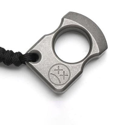 Titanium Knuckle Duster with Multiple Styles for Self Defense and Window Breaking