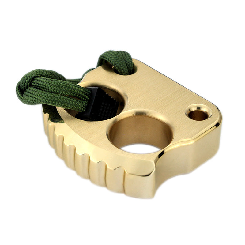 Mini Solid Brass Two-Finger Window Breaker