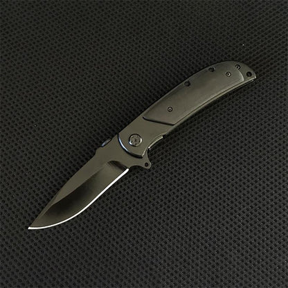 Folding Knife with Durable Wooden Handle for Everyday Self-defense