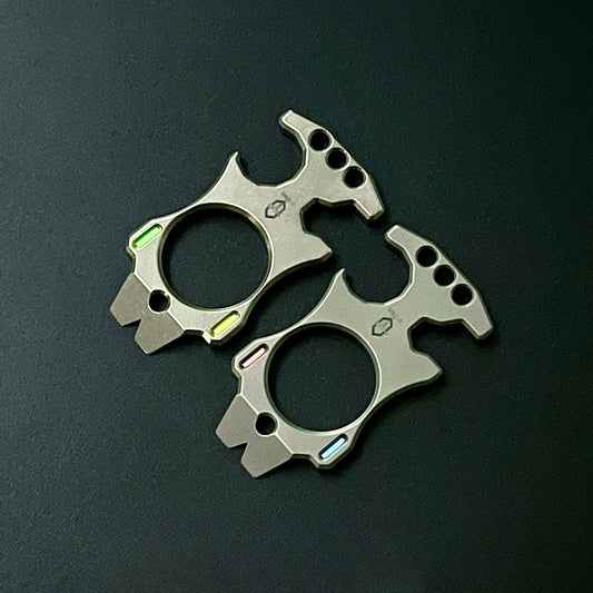 Titanium TC21 MultiTool Keychain