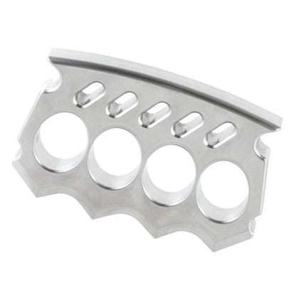 Solid Steel Knuckle Duster Ready Emergency Tool for Self-Defense