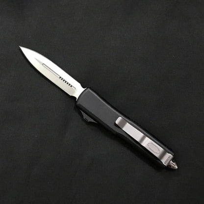 Aluminum Handle Survival Knife Tactical Outdoor Defense Camping Pocket Gear