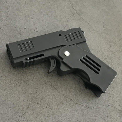 Compact Foldable Stun Device for Everyday Self-Defense