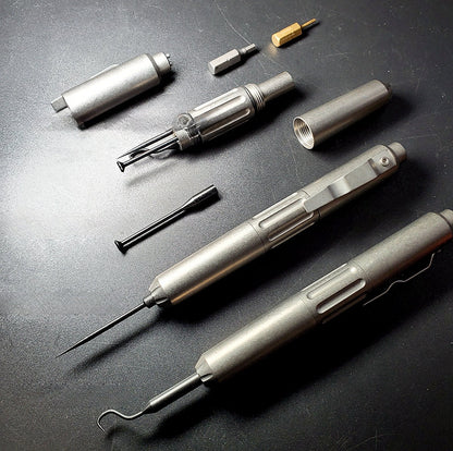 Titan All-in-One Survival Tool with Wrench for Home and Outdoor Use