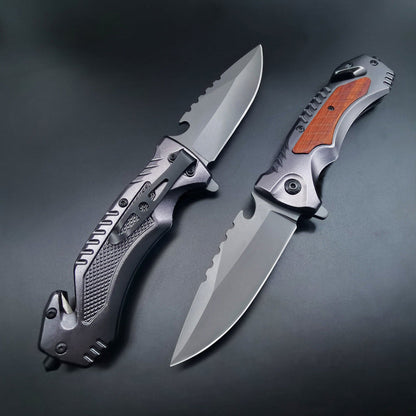 Portable Folding Knife with Window Breaking Function for EDC
