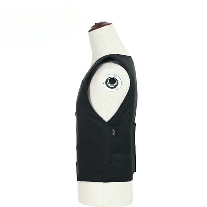 Protective Soft Armor Vest for Defense Against Cuts and Stabs