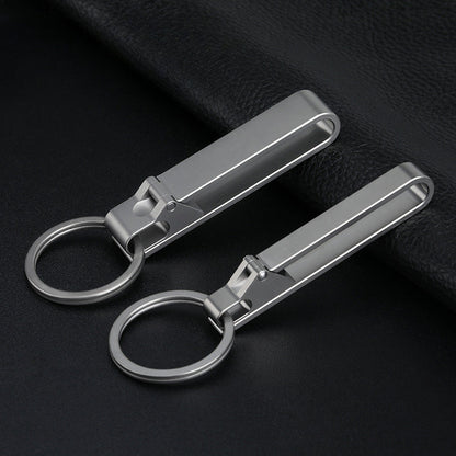 Lightweight Titanium Key Holder for Men Waist Clip and Sports Keychain