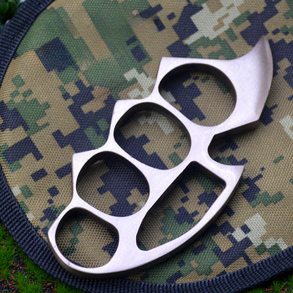 Portable Zinc Alloy Knuckle Duster with Built-in Bottle Opener