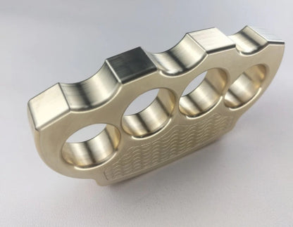 Pure Brass Knuckle Duster Self-Defense Equipment for Maximum Security