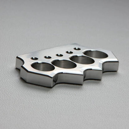 EDC Self-Defense Tool Solid Steel Knuckle Duster for Personal Protection