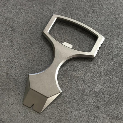 Emergency Glass Breaking Tool Portable EDC Crowbar Bottle Opener