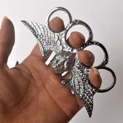 Thickened Eagle King Knuckle Duster Tactical Four Finger Defense