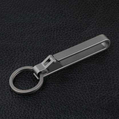 Lightweight Titanium Key Holder for Men Waist Clip and Sports Keychain
