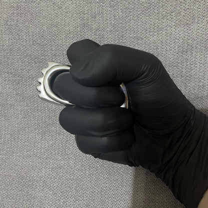 Right Hand Solid Steel Single Finger Knuckle Duster for Self Defense