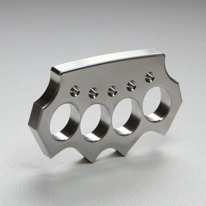 EDC Self-Defense Tool Solid Steel Knuckle Duster for Personal Protection