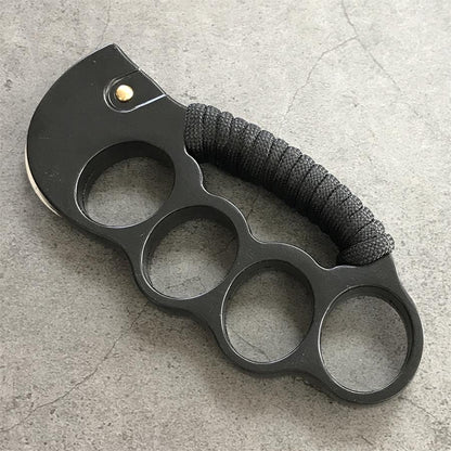 EDC Knuckle Duster Knife Set Multi-Purpose Self-Defense Tool