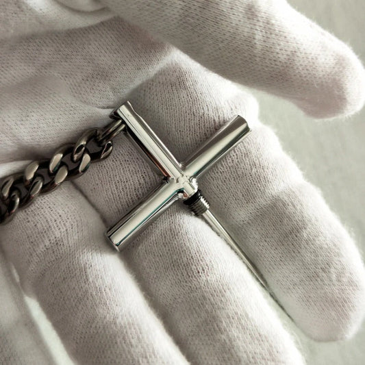 Ti Steel Pick Tactical Chain Defender for Protection