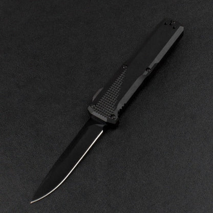 Tactical Pocket Knife with Aluminum Handle for Hunting and Self Defense Purposes