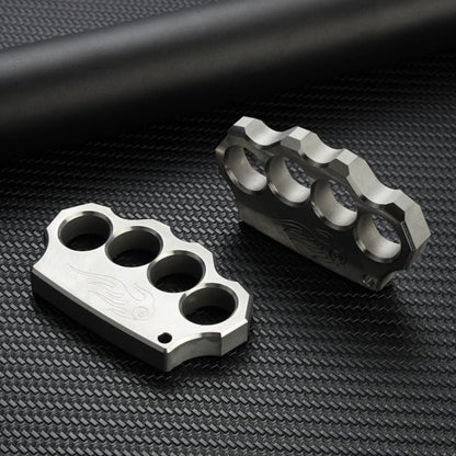 Solid Fine Steel Knuckle Duster Tactical Tool for Personal Safety