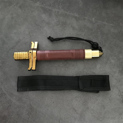 Multi-Function Alloy Steel Baton for Window Breaking and Protection