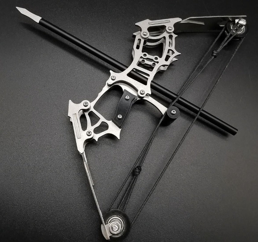 Pocket-Sized Compound Bow Mini Bow and Arrow Set for Archery Practice