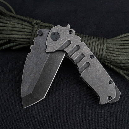G10 Handle Tactical Folding Knife with 9cr18mov Blade for Outdoor Camping Gear