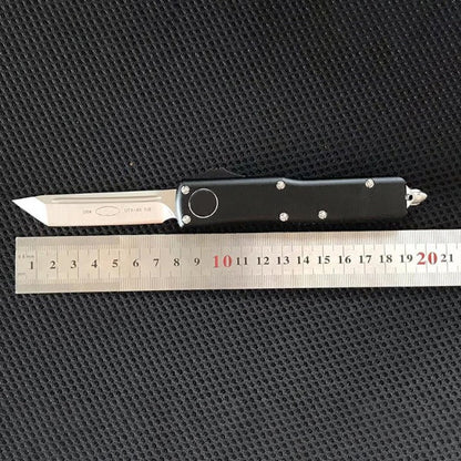Aluminum Handle Survival Knife Tactical Outdoor Defense Camping Pocket Gear
