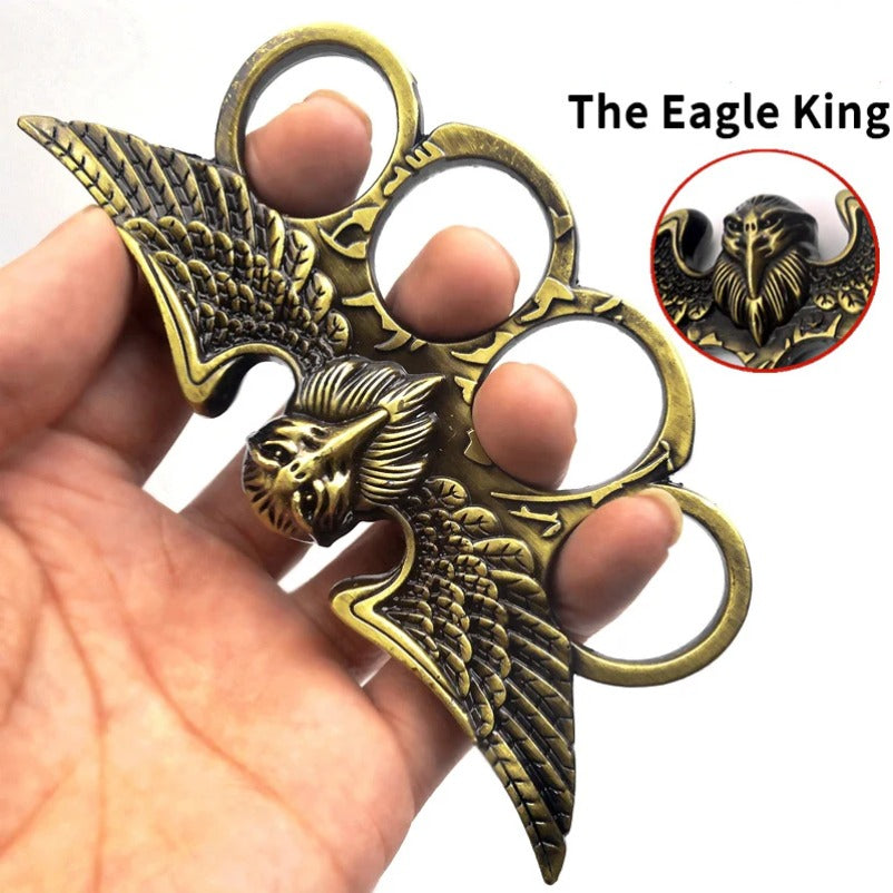 Thickened Eagle King Knuckle Duster Tactical Four Finger Defense