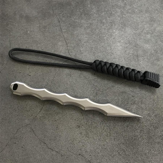 Titanium Alloy Crowbar Multifunctional Bottle Opener Tool for Self-defense