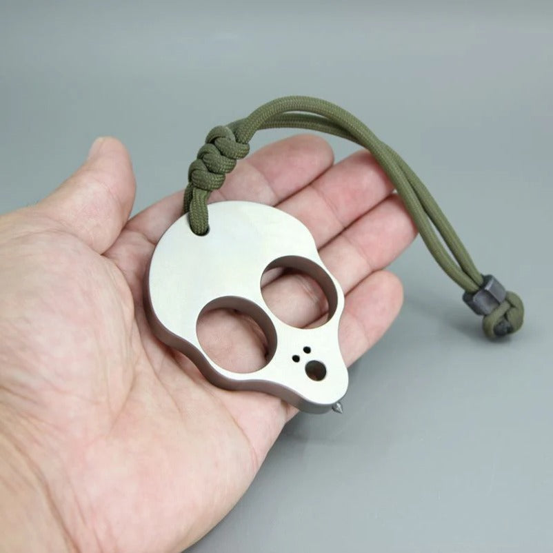 Alien Inspired Titanium Knuckle Duster Portable Self-Defense Gear