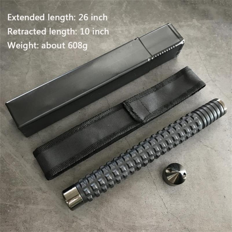 Portable Self-defense Baton with Expandable Features