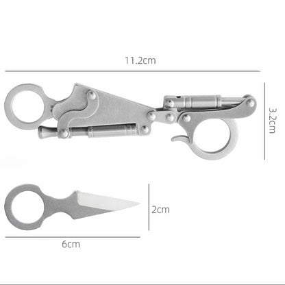 Pocket Blade Keychain with High Rebound for EDC and Personal Defense