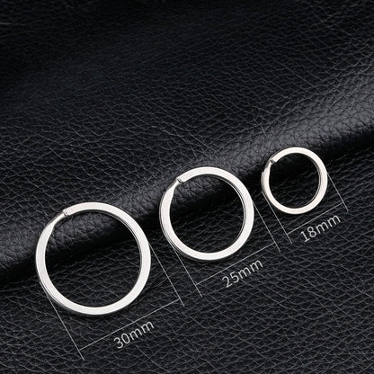 Mini Titanium Key Clip Lightweight Durable Ring Holder