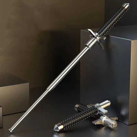 Telescoping Alloy Guard Baton for Tactical Defense