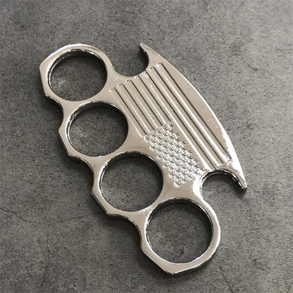 Star Texture Knuckle Duster Outdoor Utility Tool