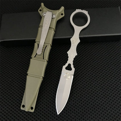 Liome Fixed Blade Tactical Knife for Outdoor Hunting and Camping Needs