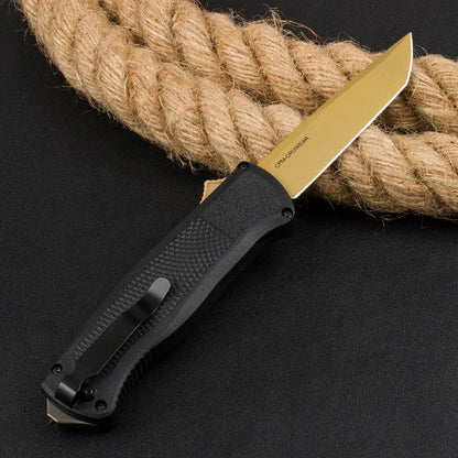 Carbon Fiber Nylon Tactical Knife for Pocket Carry Outdoor Hunting Adventures