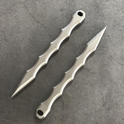 Titanium Alloy Crowbar Multifunctional Bottle Opener Tool for Self-defense
