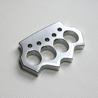 EDC Self-Defense Tool Solid Steel Knuckle Duster for Personal Protection