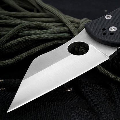 G10 Grip Folding Knife for Tactical EDC and Outdoor Adventures