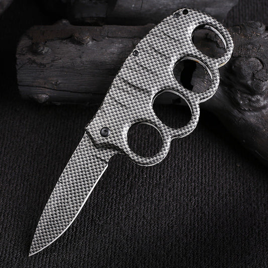 Knuckle Duster Tactical Folding Knife for Everyday Carry
