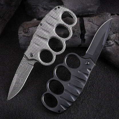 Knuckle Duster Tactical Folding Knife for Everyday Carry