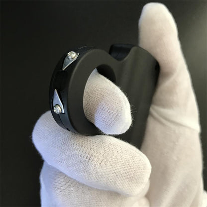 Electric Shock Knuckle Stun Gun Small Self-Defense Tool