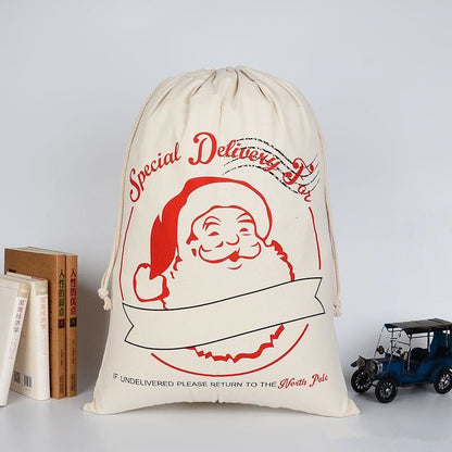 Sustainable Organic Cotton Bag with Drawstring for Eco Protection