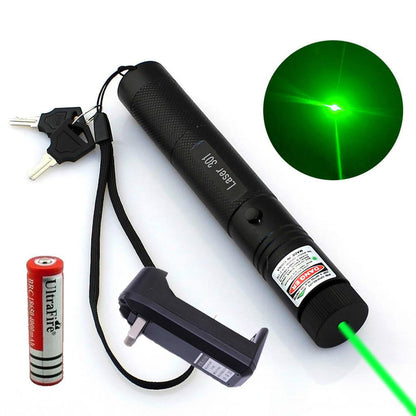 Advanced Military Green Laser Pen Set for Targeting and Navigation